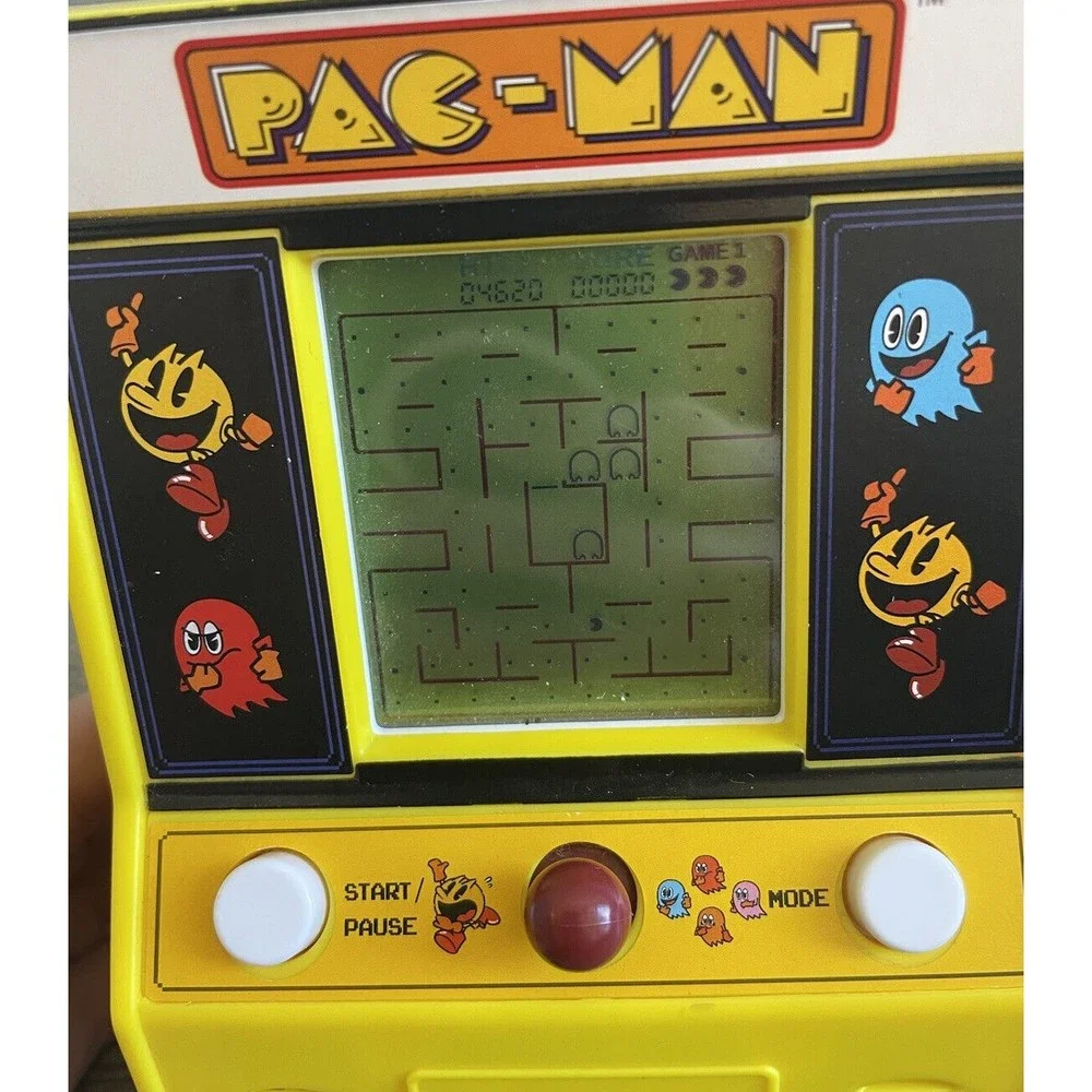 Bandai Namco PAC-MAN Retro Mini Arcade Handheld Game Classic WORKS